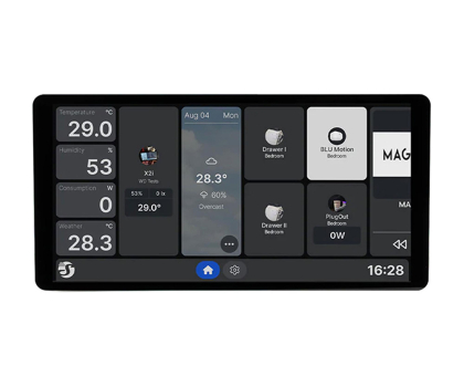 Panel sterujący Shelly Panel sterowania X2i WiFi/BLU (srebrny)